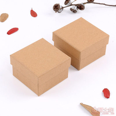 中秋禮品包裝新選擇 復(fù)古牛皮紙首飾盒定制，傳遞獨特心意